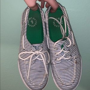 Polo Ralph Lauren striped sneakers